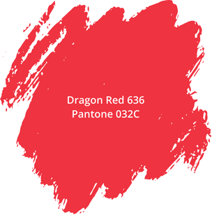 Parachute fabric in dragon red